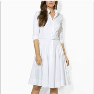 Ralph Lauren BLACK LABEL Oxford shirt dress size 8